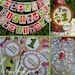 Boy Monkey Birthday Party Decorations Package - Sock Monkey