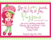 Printable Strawberry Shortcake Birthday Invitations Il_170x135