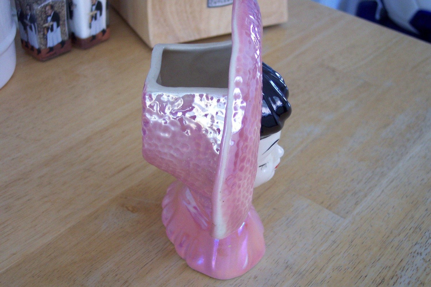 Reserved for Lilimo Lustre Head Vase