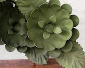 Vintage Metal Flower Candlholder