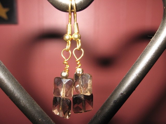 sparkling faceted Smokey Quartz