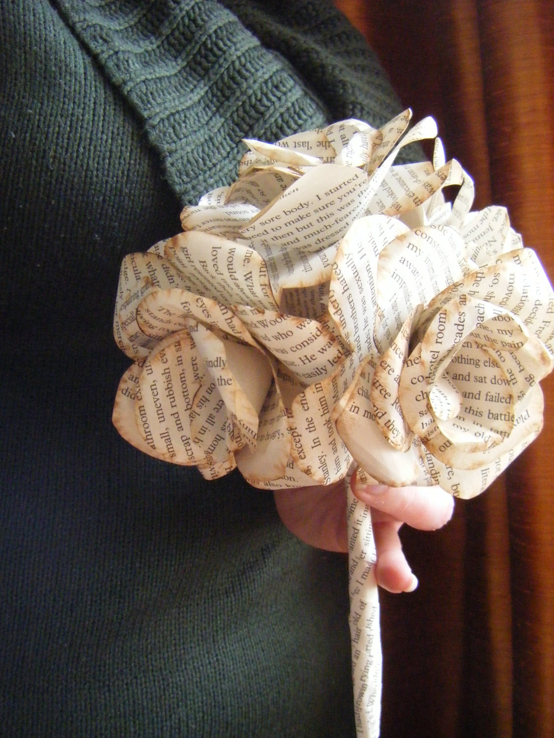 Book Paper Bridal Wedding Bouquet bridal bouquet