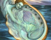 The Reach -  Goddess Art Print
