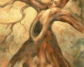 Ancient Dancer - Art Print