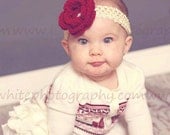 Rhinestone Garden Interchangeable Headband ---INCLUDES 7 FLOWERS---