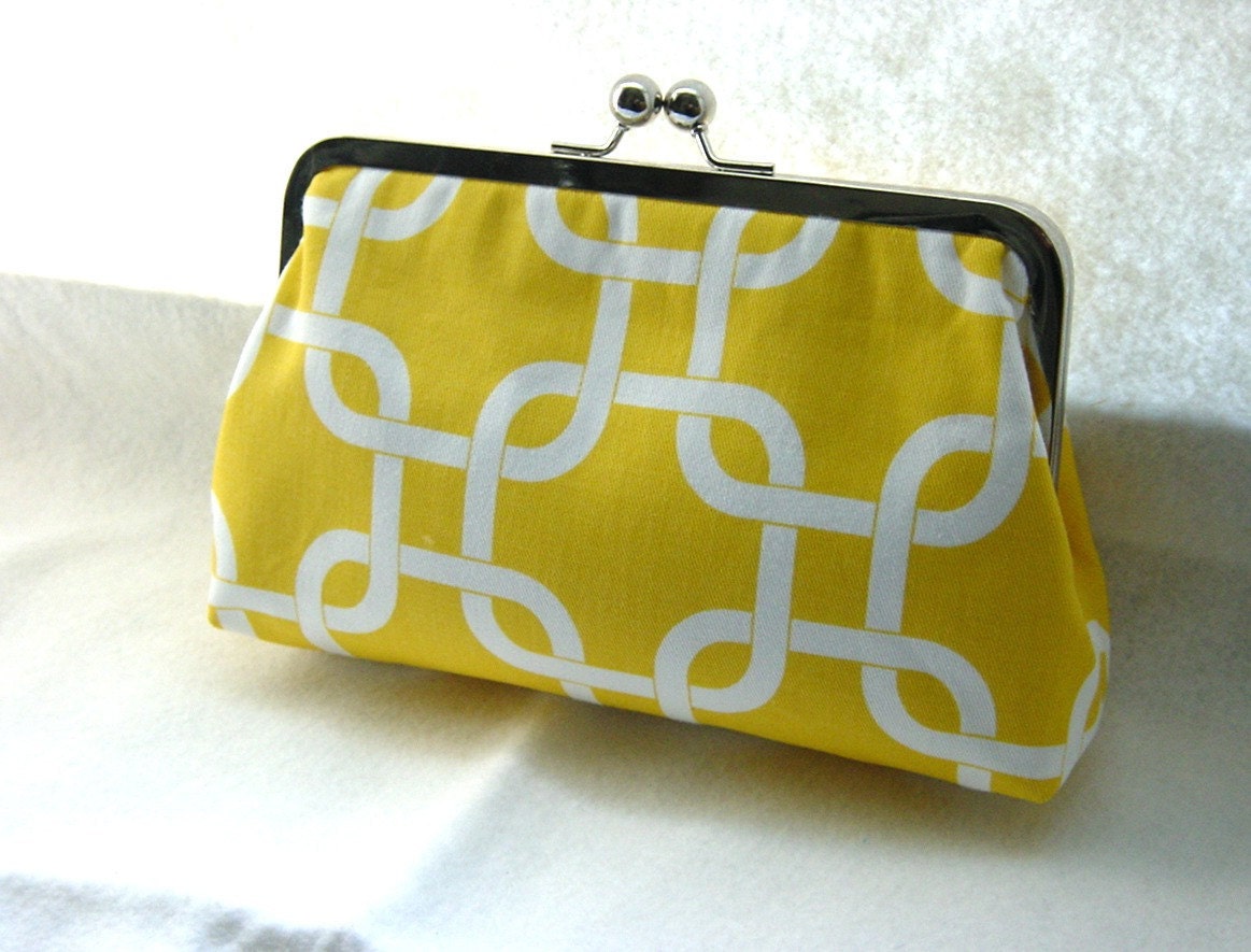 Yellow Clutch Purse