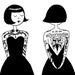 Ramona the tattooed lady // 4x6 art print // tattoo illustration