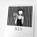 2013 Wall Calendar // 1920s style flapper doodle calendar // art deco PDF Printable