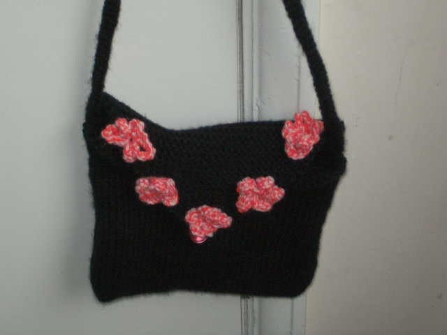Flower tote bag