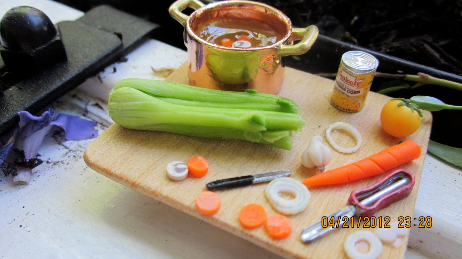 Vegetable Soup Prep Board