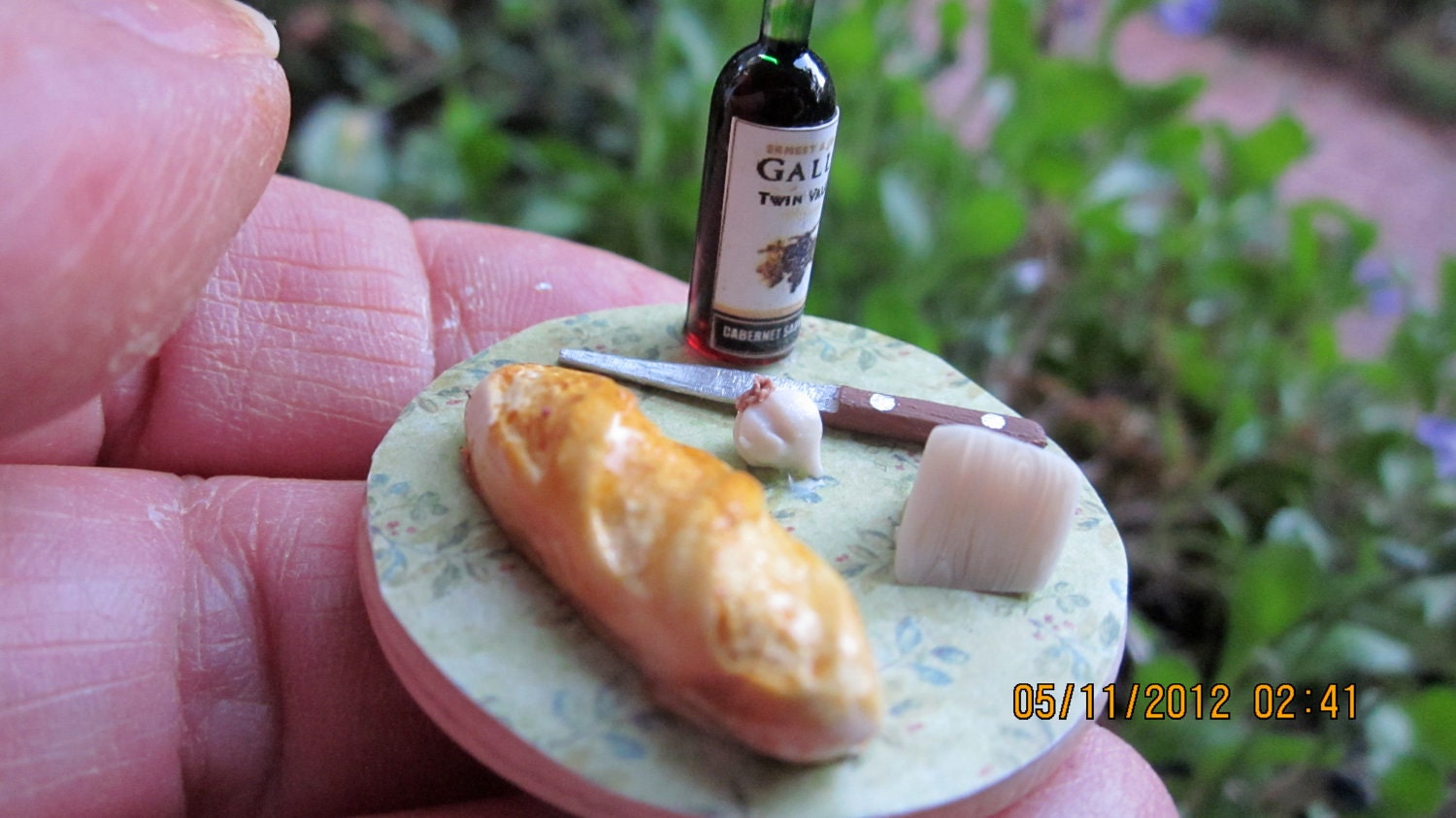 Bread, Wine, and Cheese Board