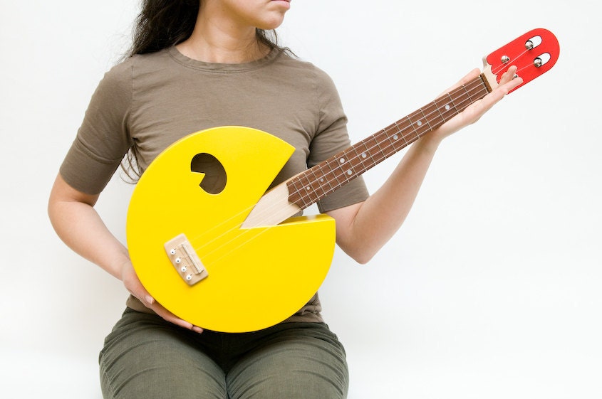 Pac Man ukulele  (paculele)