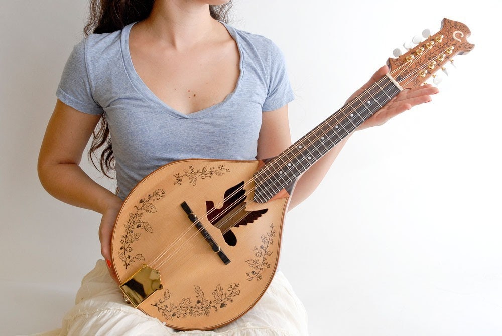 Dove sound hole Mandolin