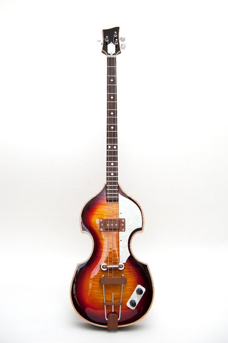3 string electric Violin Guitar  ( hofner style setup)