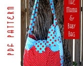 PDF Sewing Pattern:  The Mama & Baby Bag (Instant Download)