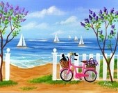 Ready to Go Folk Art Print