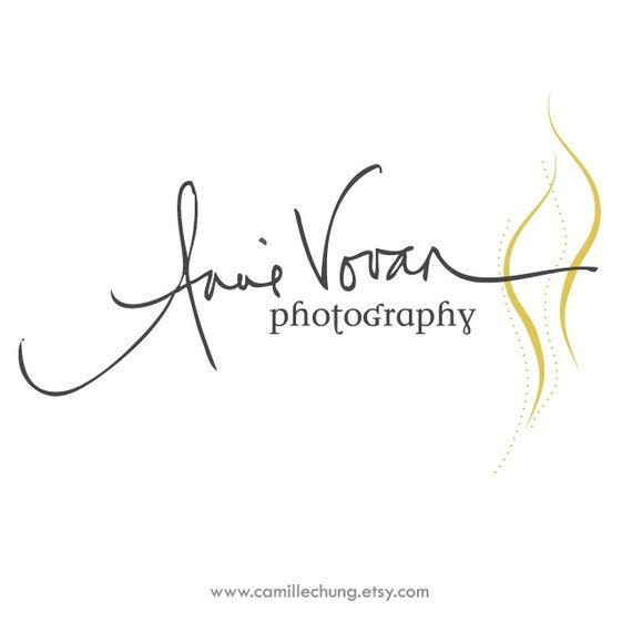Custom Logo - Package includes Business Card, Banner for your Blog, Website or Etsy shop and Avatar by Camille Chung on Etsy
