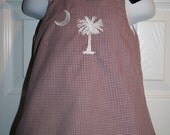 Palmetto Tree Dress size 3mo to  5T