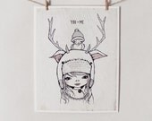 YOU & ME - 8" X 10" print