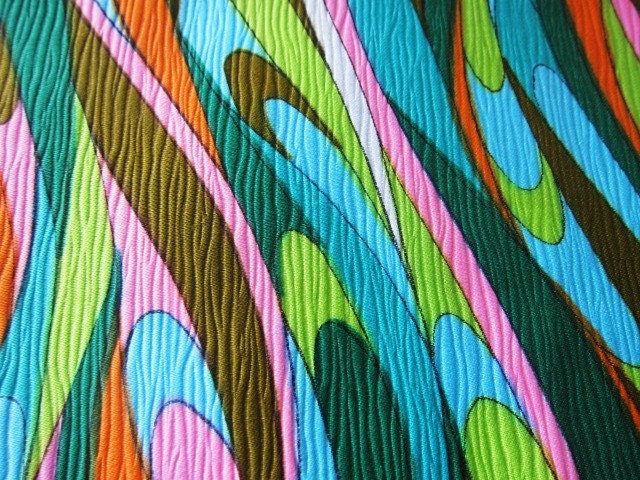 1960s cotton lot 5 mod and colorful