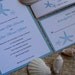 Ocean Blue Starfish Beach Invitation