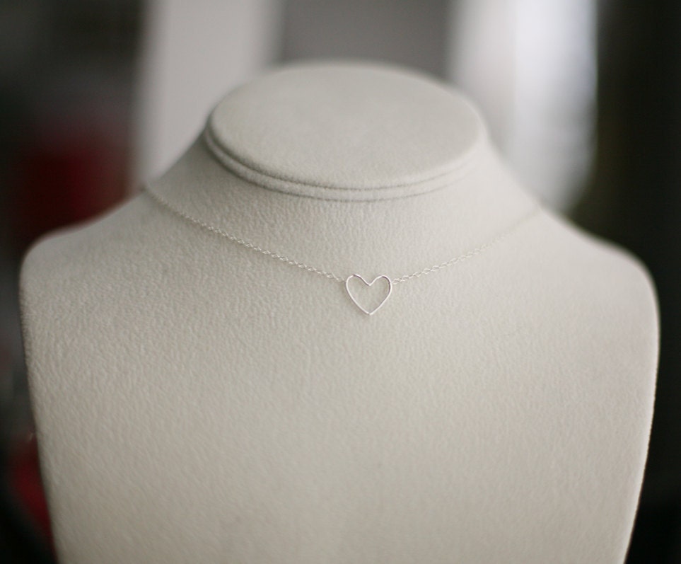 Promise - Sterling Heart Necklace