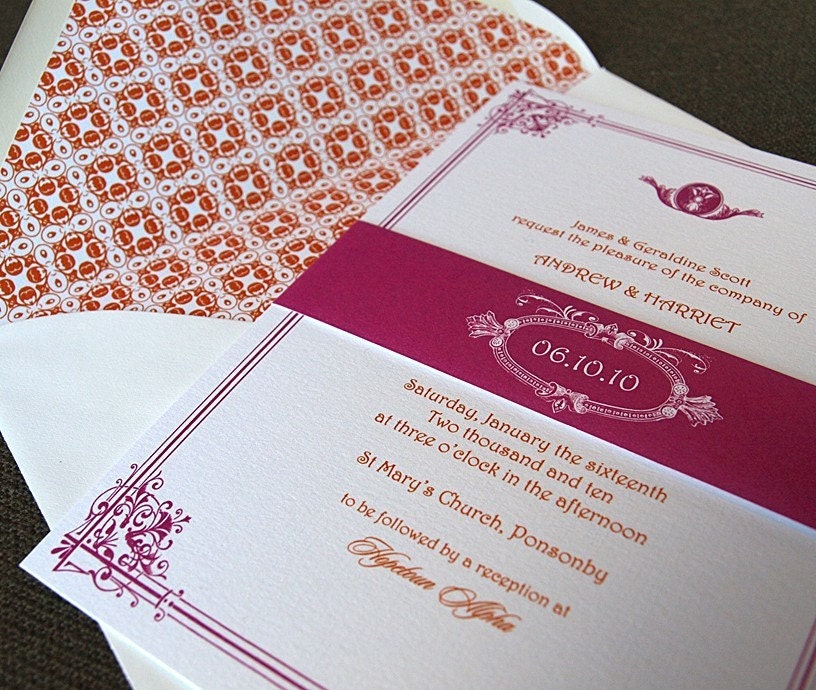 Salzburg Wedding Invitations
