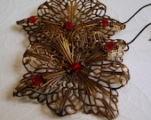 A Flowering of Love Filigree Earrings - Year End Sale