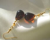 Coca Cola Brown Glass Drop