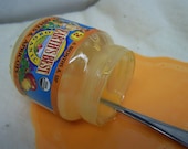 Fake Spilled Jar Baby Food Apples and Apricots Fun Prop Gag