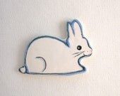 Mosaic tiles rabbit ceramic mosaics supplies by ArtTileMosaics on Etsy