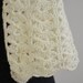 Ivory Shrug Bolero Bridal Shrug Wedding Bolero Lace Mohair with Sequins Brides Bridesmaids MADE TO ORDER
