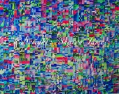 Dreaming in Color-Giclee Print of Original Acrylic Painting 16 x 20 inches by Sharon James