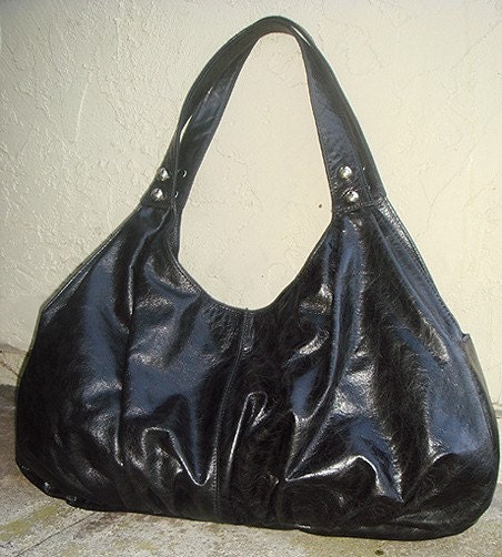 Detour Shoulder Bag, Handbag, Leather Shoulder Bag, Italian Leather Bag, Studs, Travel Bag