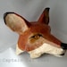 FOX Mask Original Folk Art by CaptainCat