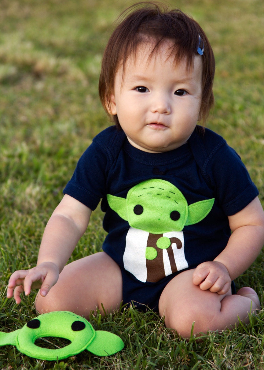 Sewing Wars - Baby Youda Infant Bodysuit and Baby Rattle Combo