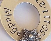 Elegant Sterling Silver SUPER STAR Pet Tag - Lightweight Washer Shape Dog Tag