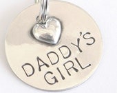 Sterling Silver Pet Tag For Daddy's Girl or Mama's Boy