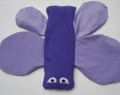 Purple butterfly weighted lap pad 2 pounds
