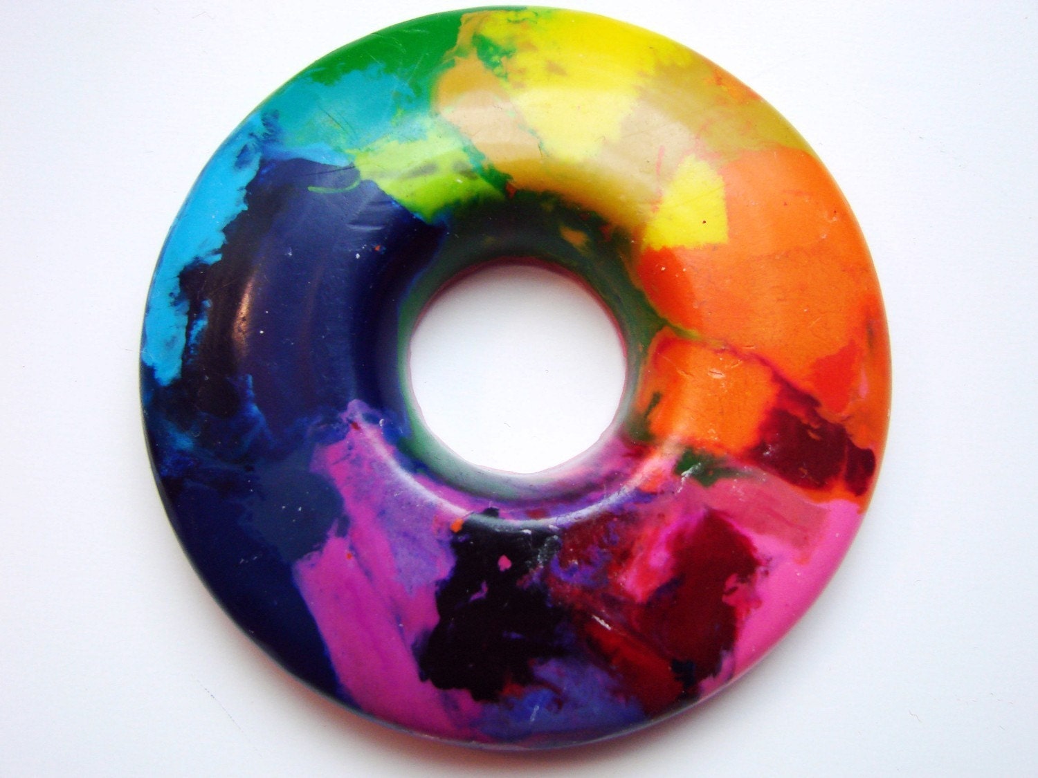Rainbow Ring - A Rainbow of a Crayon - A Montessori and Waldorf Inspired Color Learning Toy