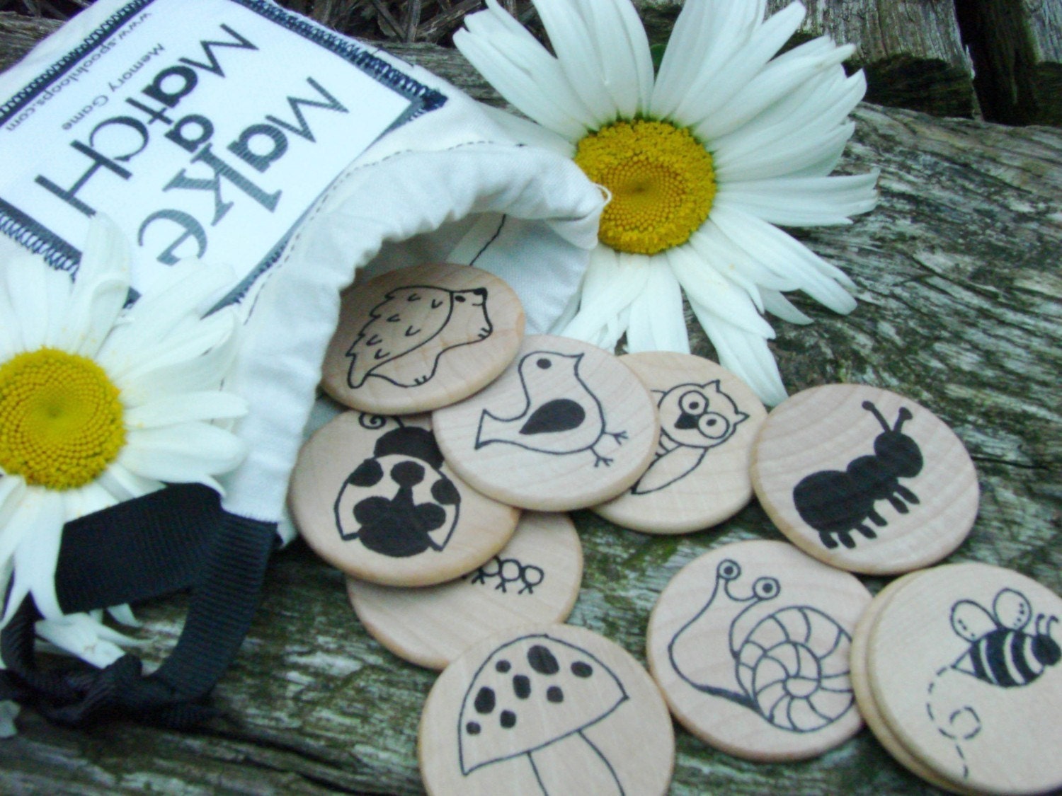 Make a Match - Nature Edition - A Montessori and Waldorf Inspired Matching and Memory Game