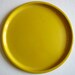 Fabulous Bright Mustard Yellow Fondue Pot and Tray