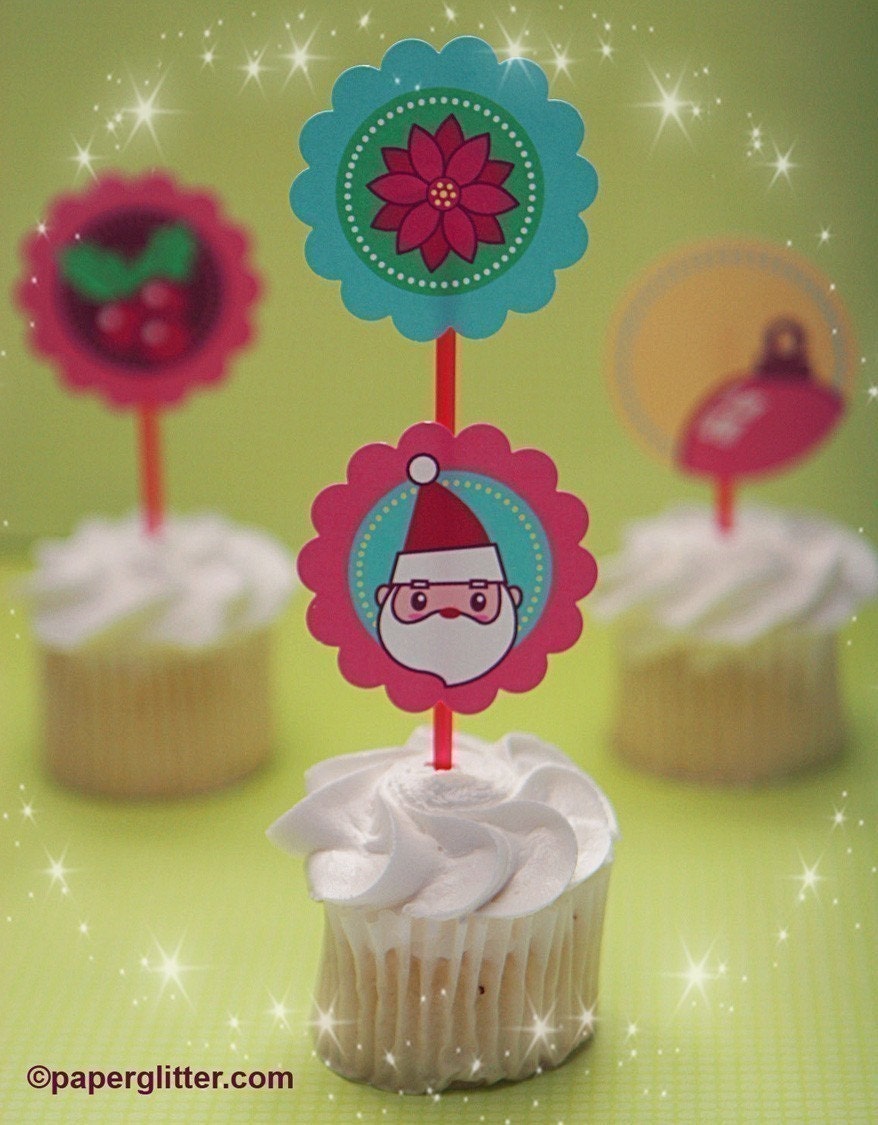 0064 Christmas Circles-Printable PDF