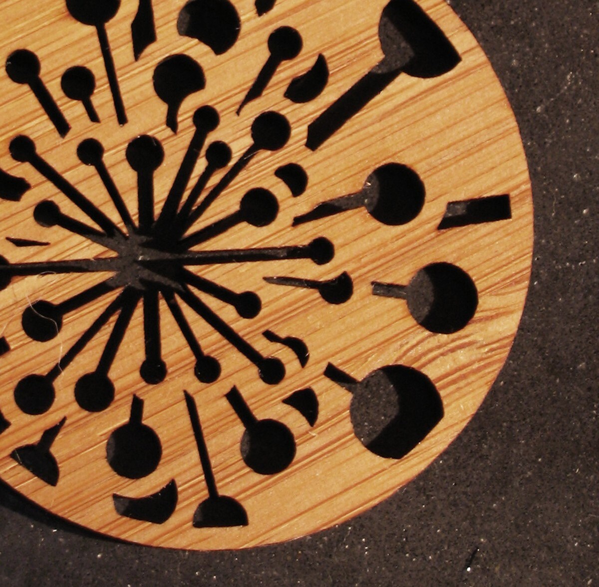 SALE Starburst Necklace in Bamboo