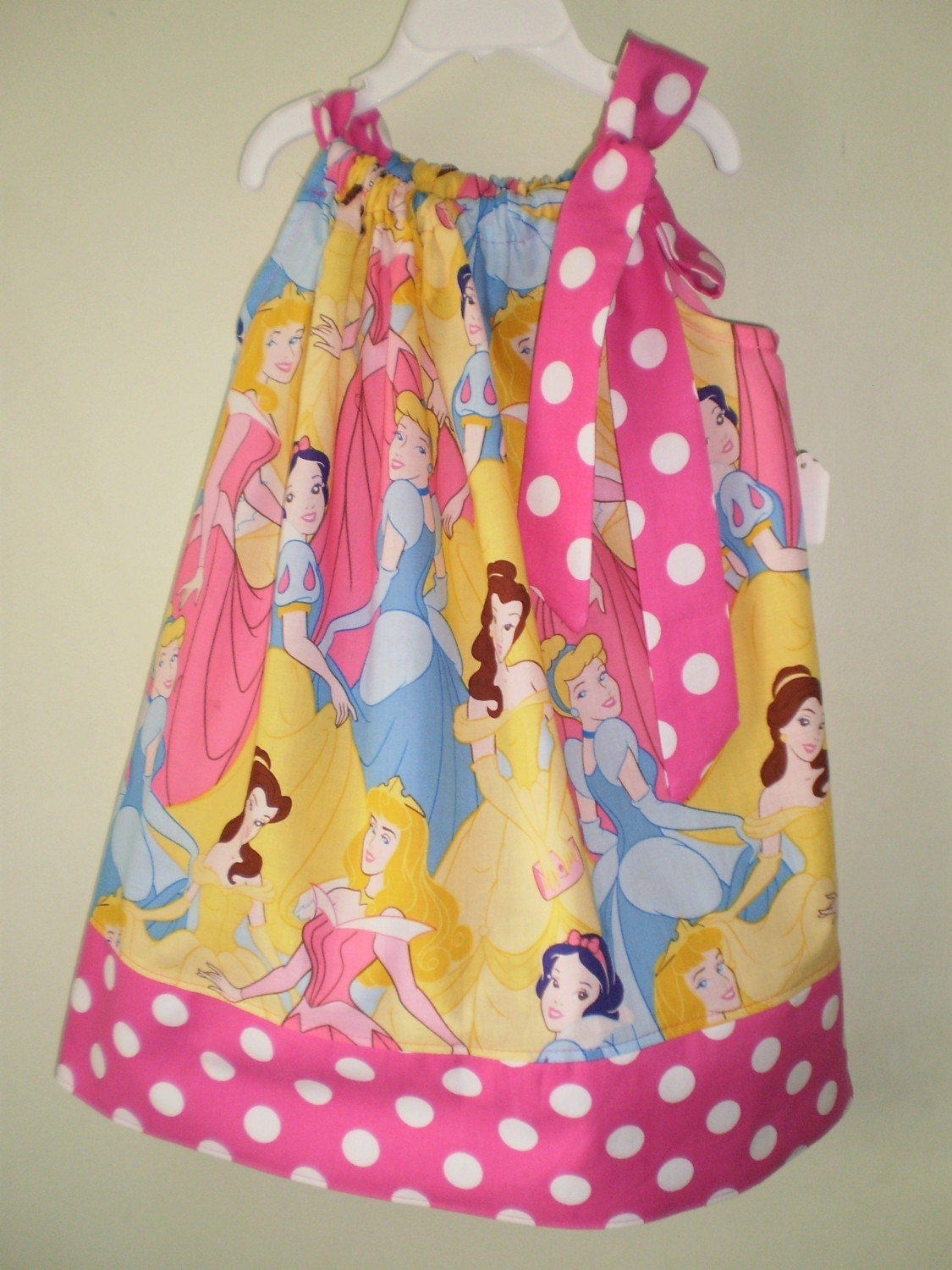 Handmade Disney Princess Pillowcase Dress