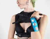 THE PORTAL Wrist CUFFS Futuristic Cyber Space Custom Made For You RoBoTIc KiTtY