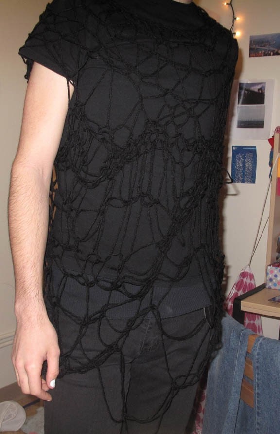 web crocheted loose (shirts) ANY COLOR YOU WANT