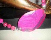 Agate a Powerful Protection Stone for Children          (Pink Agate Necklace)