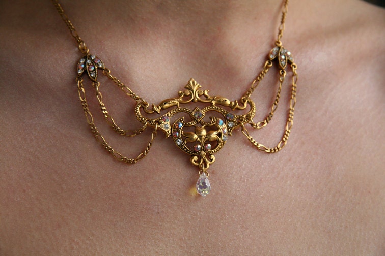 French Bridal Princess rhinestone elegance Paris Style