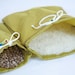 Set 2 Bulk food bags reusable nylon drawstring